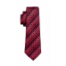 3delige set stropdas manchetknopen pochet tinten rood en zwart Fantasy